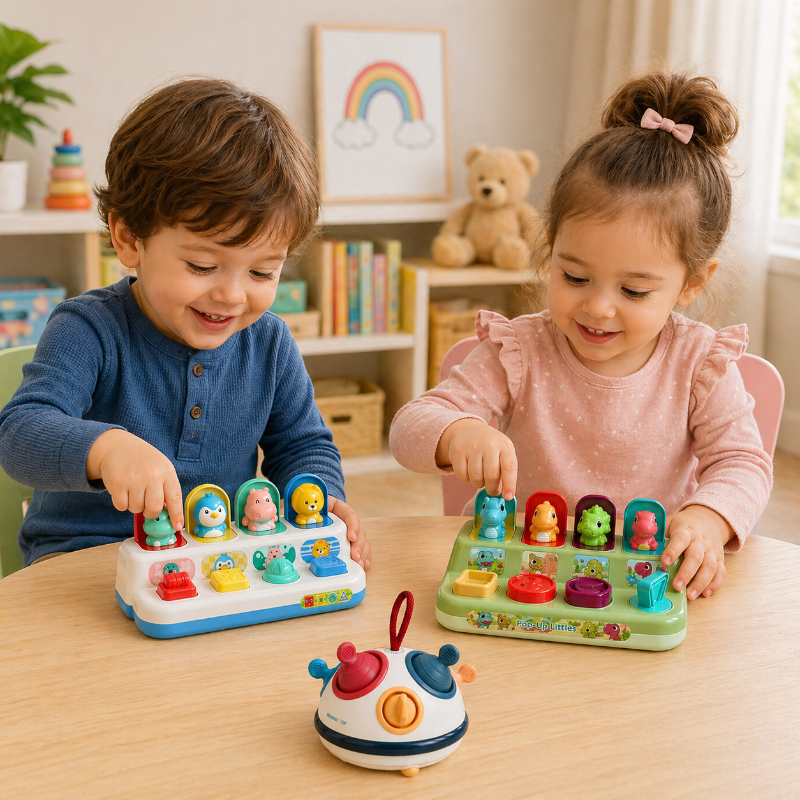PopPret™ pop-up baby speelgoed - Milo & Moon