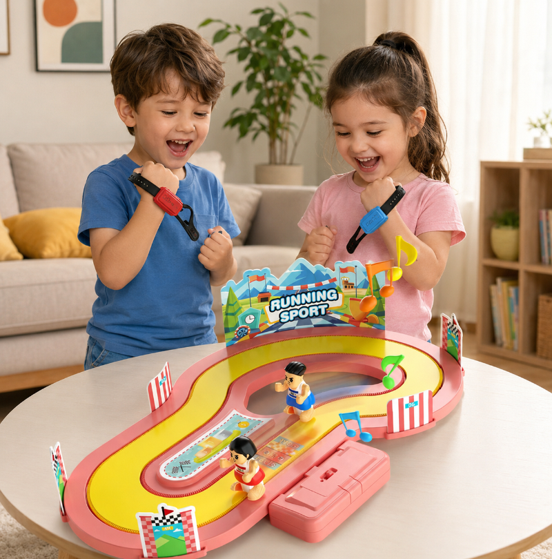 SprintMakkers™ racebaan spel voor kinderen - Milo & Moon