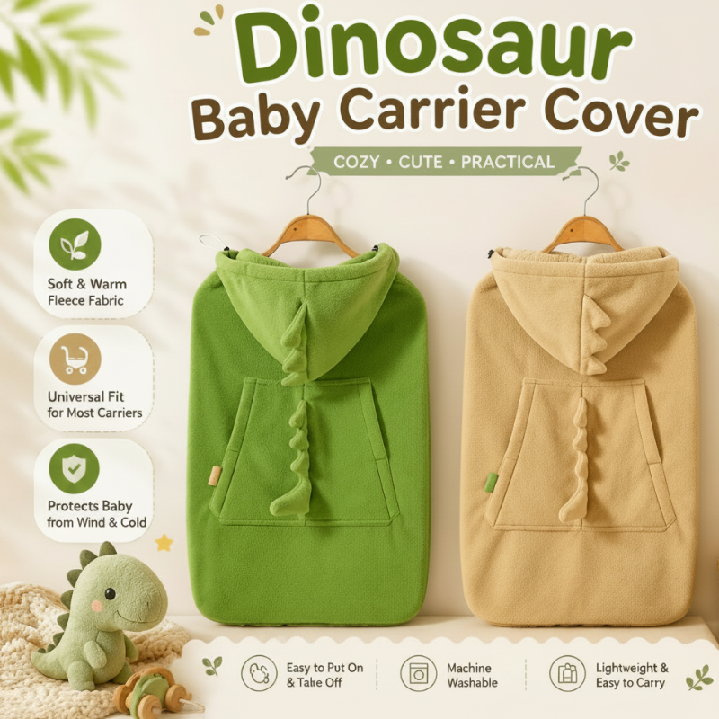 Dinodutje dino baby deken wagenhoes - Milo & Moon