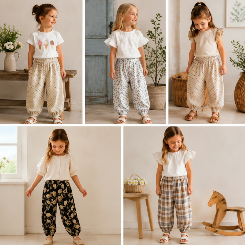 Zwierbroek harembroek look - Milo & Moon