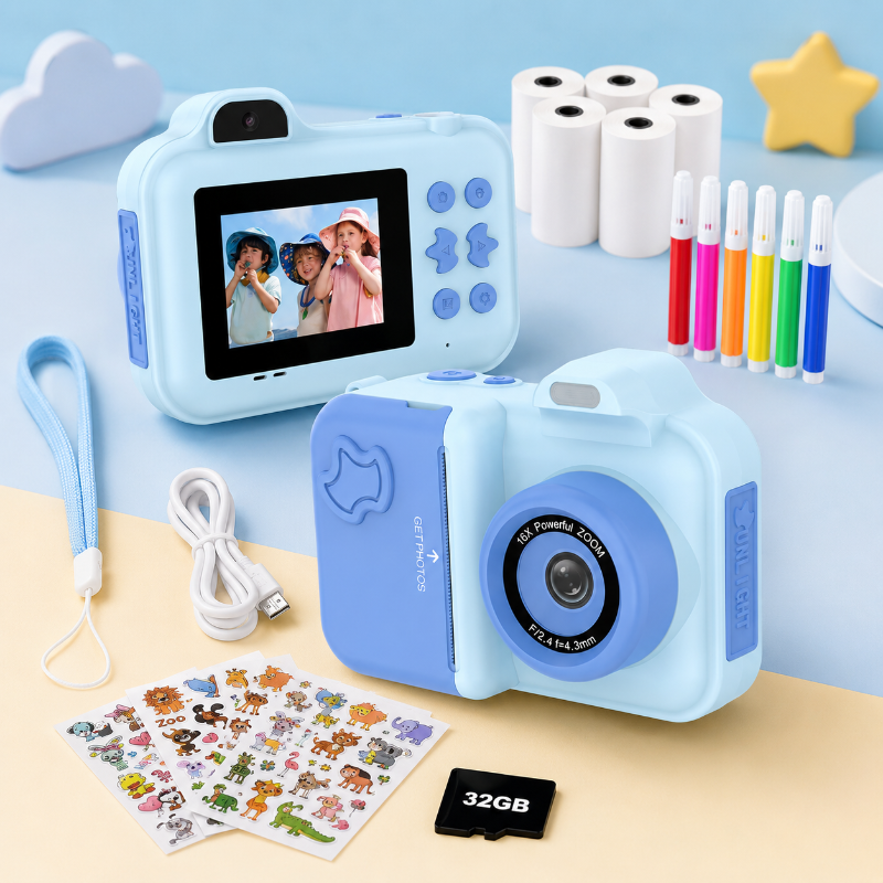 KiekKlik™ kindercamera sfeerbeeld - Milo & Moon