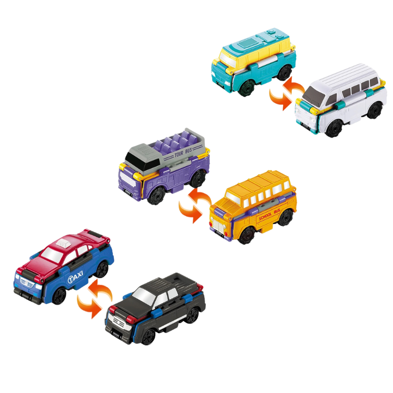 VroomFlip™ – De 2-in-1 Speelgoedauto’s