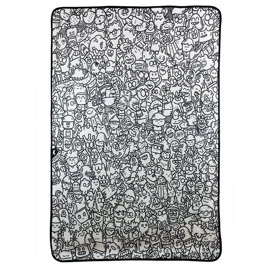 DoodleMat kleurdeken Monsters design - Milo & Moon