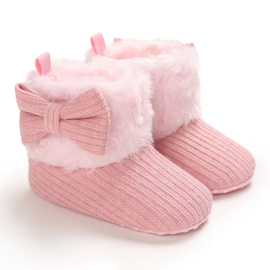 SnuggyPaws™ – Warme Baby Winterschoenen met Antislip Zool