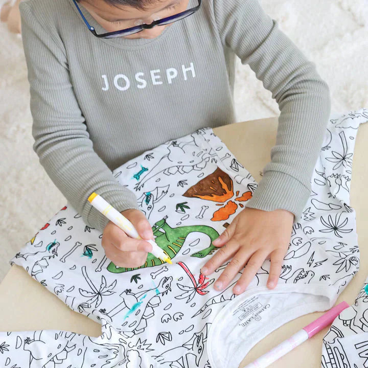 DreamDoodle™ | Inkleurbare Kinder Pyjama