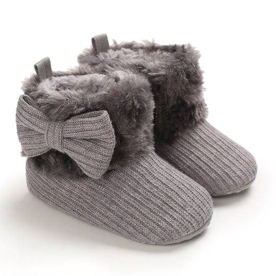 SnuggyPaws™ – Warme Baby Winterschoenen met Antislip Zool