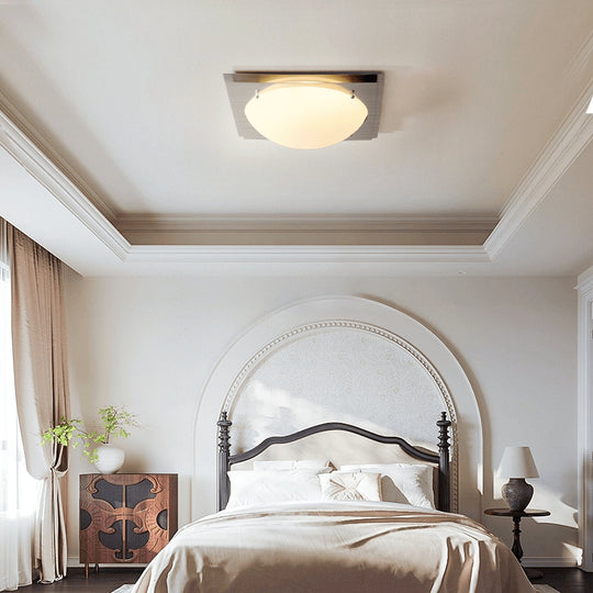 Zachtglans plafondlamp warm licht sfeer