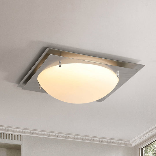 Vierkante plafondlamp zacht licht kinderkamer