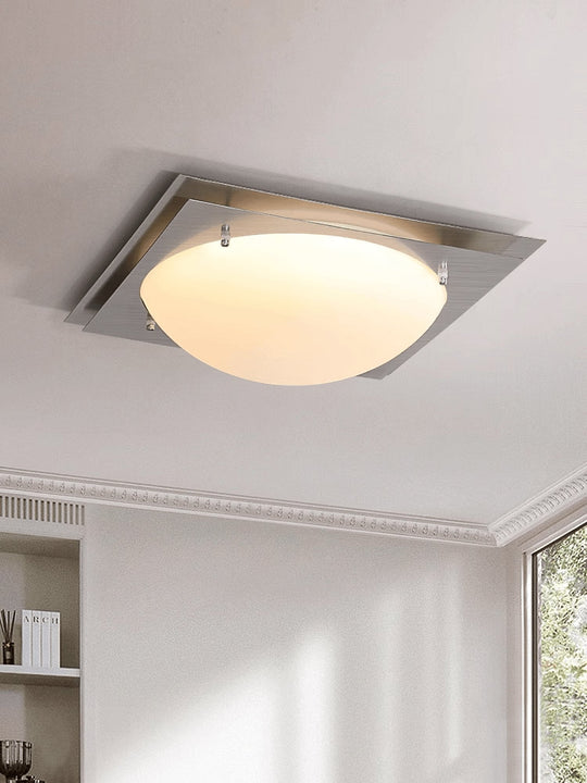 Zachtglans plafondlamp koel licht modern