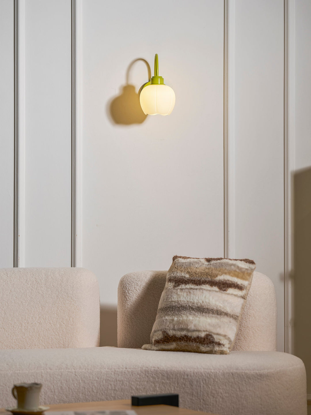 Wandsconce bloemvorm kinderkamer