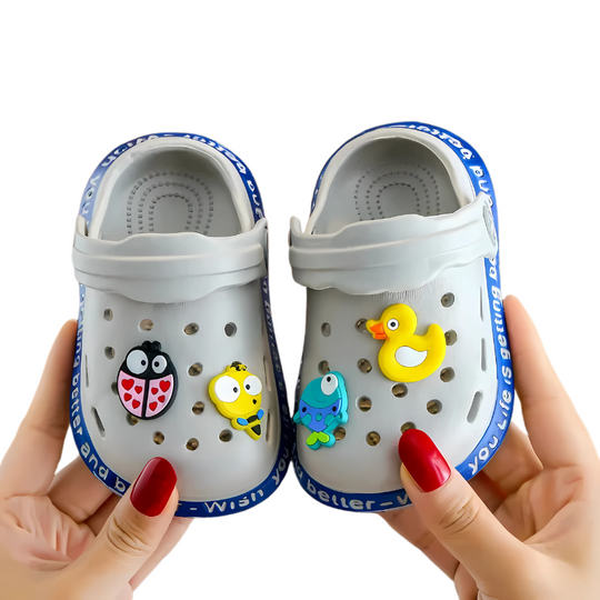 FunToes™ – Speelse Slip-on Clogs – Comfortabele Peuter Zomerschoenen