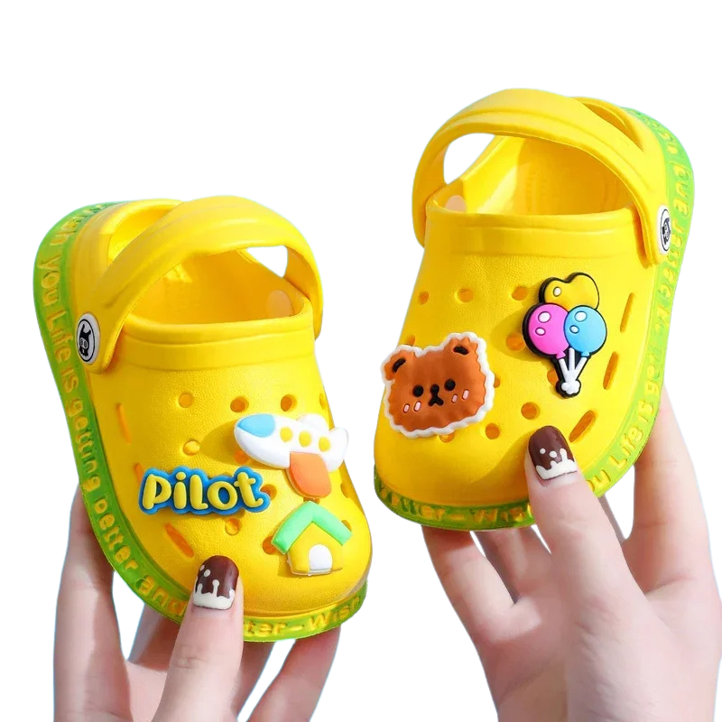 FunToes™ – Speelse Slip-on Clogs – Comfortabele Peuter Zomerschoenen
