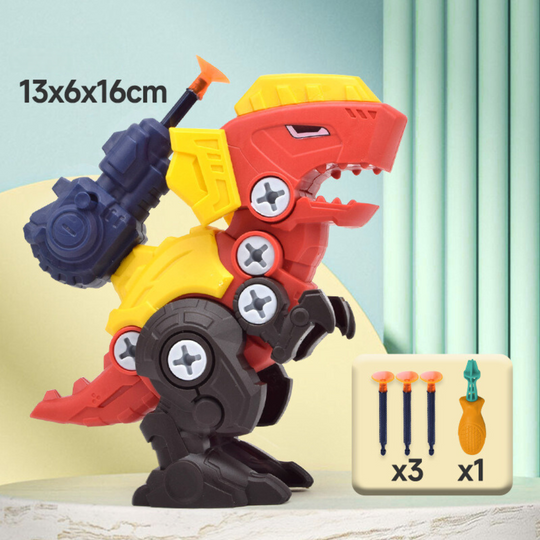 DinoBuild™ – Dinosaur Bouwset met Schroevendraaier