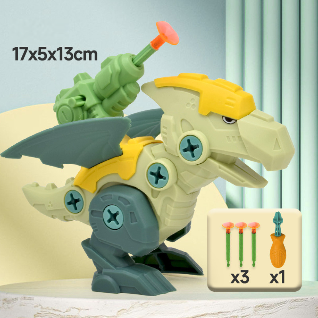 DinoBuild™ – Dinosaur Bouwset met Schroevendraaier