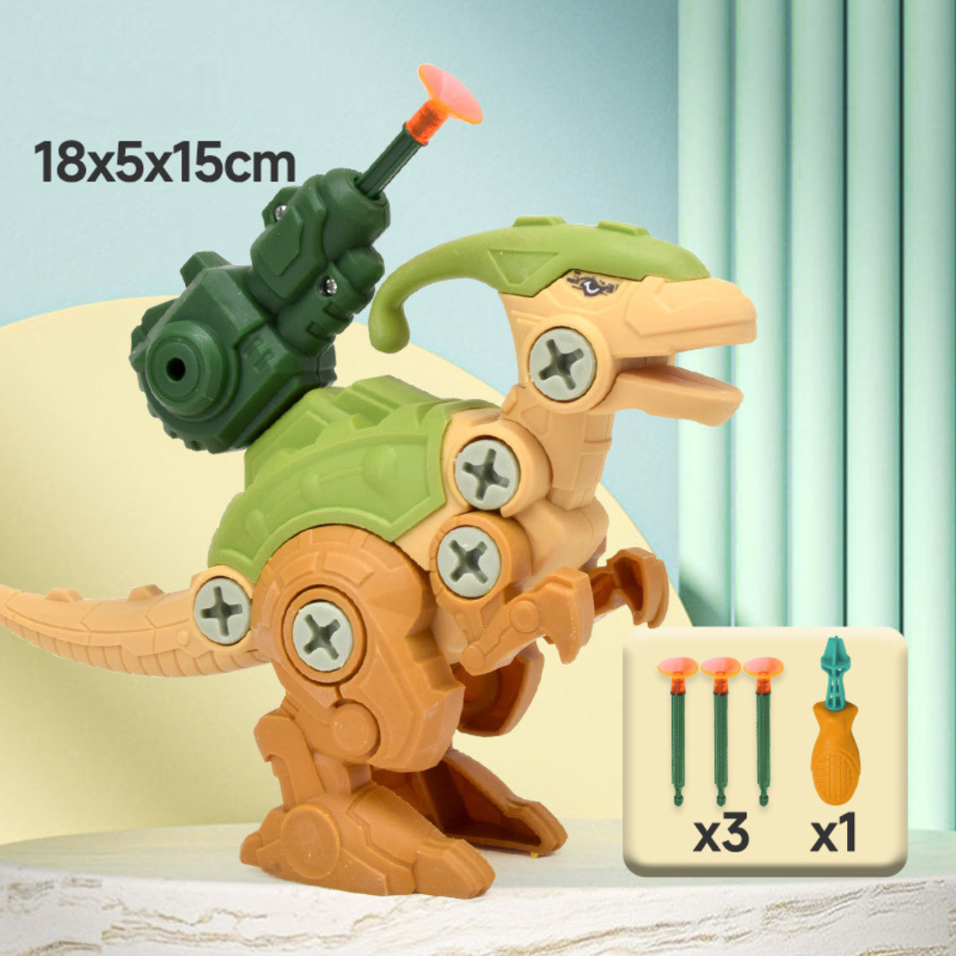 DinoBuild™ – Dinosaur Bouwset met Schroevendraaier