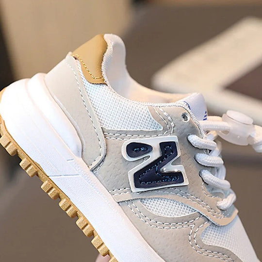 CuddleKicks™ – Lichtgewicht Vetersluiting Kinder Sneakers Grip