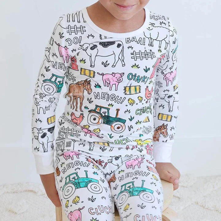 DreamDoodle™ | Inkleurbare Kinder Pyjama
