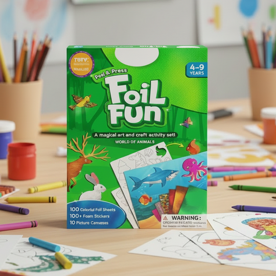 ShimmerCraft folie kunstset thema Dieren - Milo & Moon