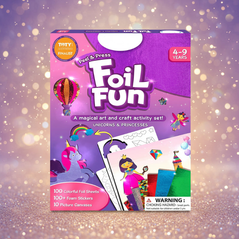 ShimmerCraft folie kunstset thema Eenhoorn en Prinsessen - Milo & Moon