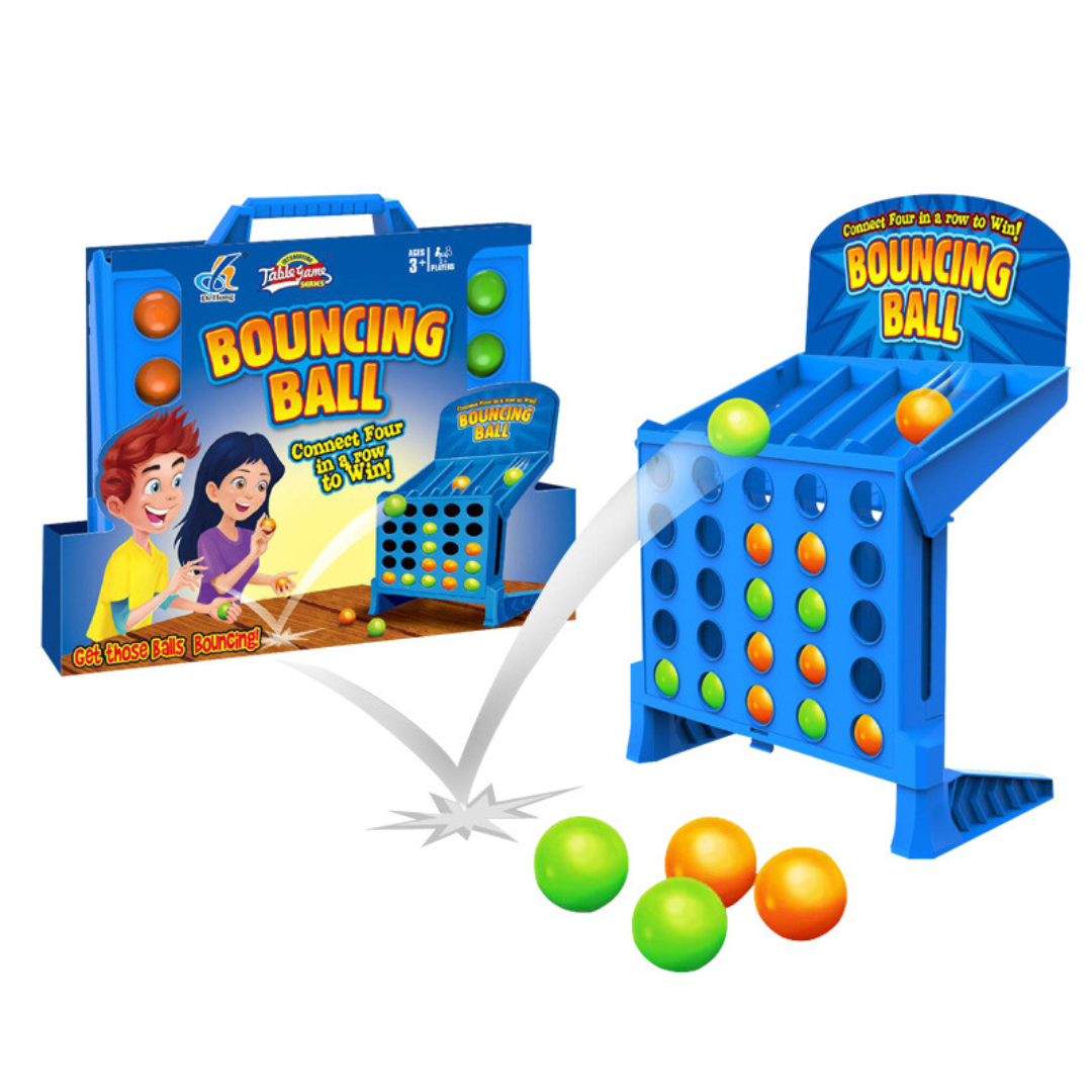 Bounce4™ – Connect 4 Stuiterbal Spel
