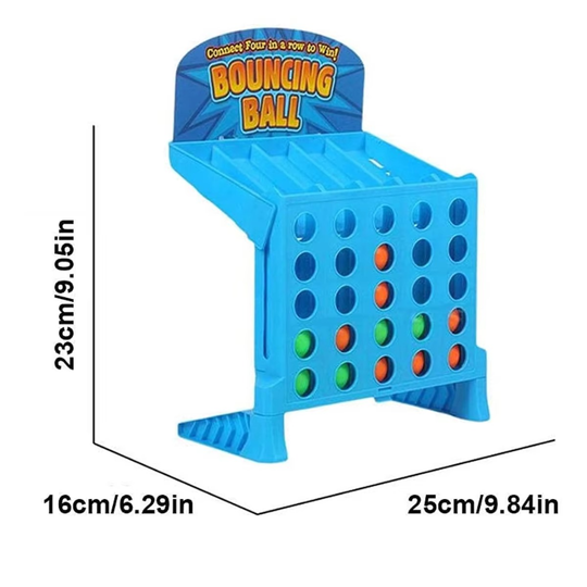 Bounce4™ – Connect 4 Stuiterbal Spel