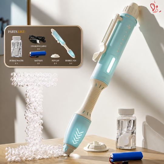 BellenBoss bubbel pen blauw - Milo & Moon