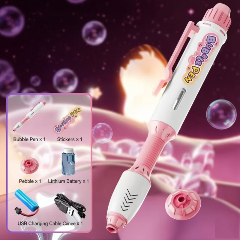 BellenBoss bubbel pen roze - Milo & Moon