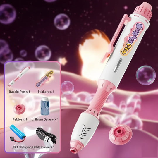 BellenBoss bubbel pen roze - Milo & Moon