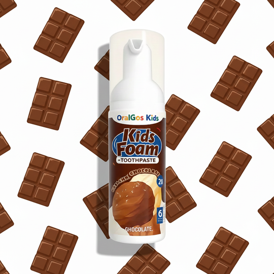 MiloBrush - Foam kindertandpasta - Chocola