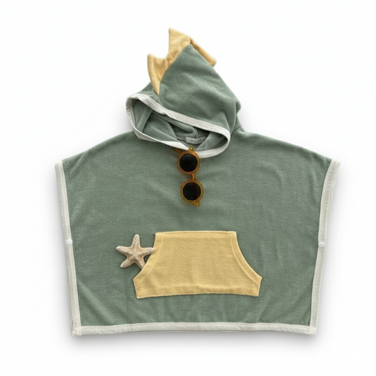 CozyDino™ – Zachte Dinosauriërs Badcape – Plezier Na Het Bad