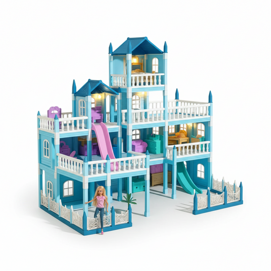 DreamHouse™ – DIY 3D Poppenhuis voor Kinderen