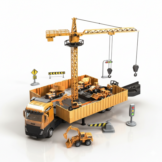 TruckMorph™ – Transformeerbare Educatieve Truck Speelgoed Auto