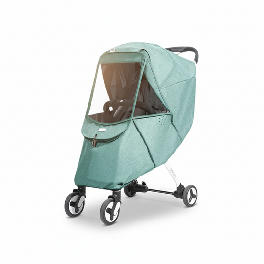 RainShield™ – Universele Kinderwagen Regencover Bescherming Kinderen