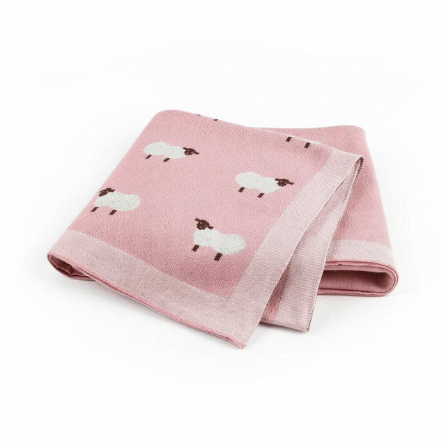 TenderWrap – Zachte Katoenen Babydeken – Comfort voor Elk Seizoen