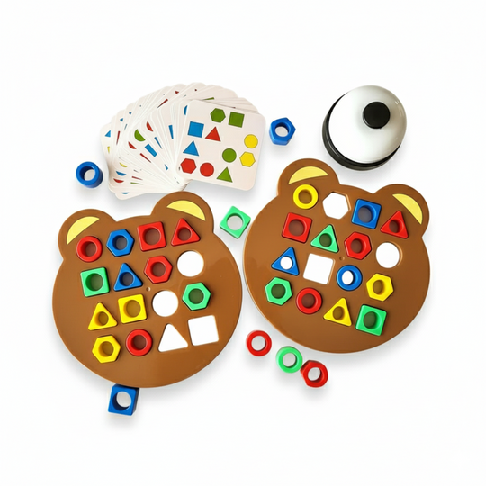 ShapeMatch™ – Montessori Educatief Vormenspel voor Peuters