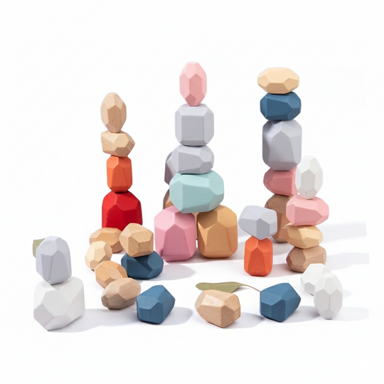 BuildBright™ – Duurzame Nordic Montessori Bouwstenen Kinderen