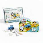 FarmFix™ – Vroege Boerderijdieren Auto Bouwset