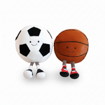 Kickbuddy™ - Schattige Pluche Voetbal Knuffel voor Kinderen