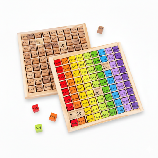 MathFun™ – Montessori Rekenbord en Educatief Spel voor Kinderen