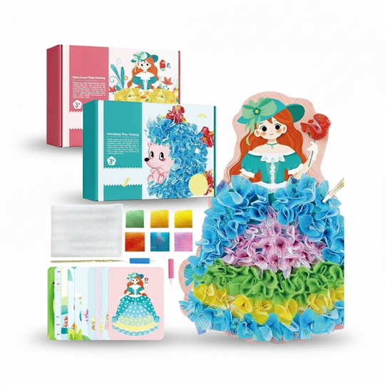 TinyArtists™ – DIY Creatieve Kunstset – Educatief Speelgoed Meisjes