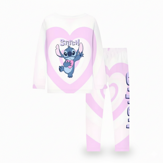 StitchHeart™ – Meisjes Stitch Pyjama Set