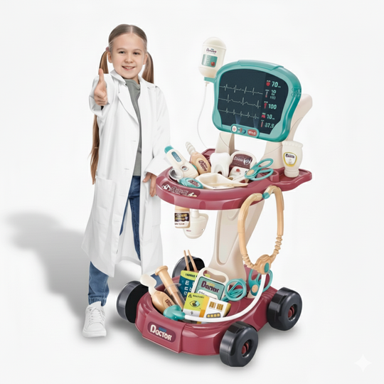 LittleMedic™ – Mobiel Dokter Speelset – Creatief & Educatief Speelgoed