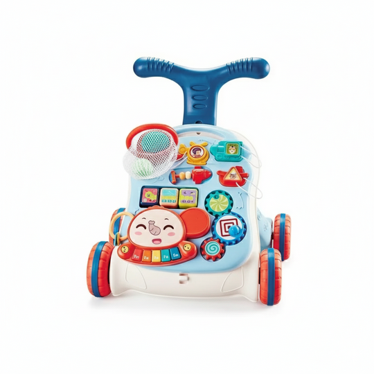 KidStride™ – Veilig & Interactief – 3-in-1 Baby Walker