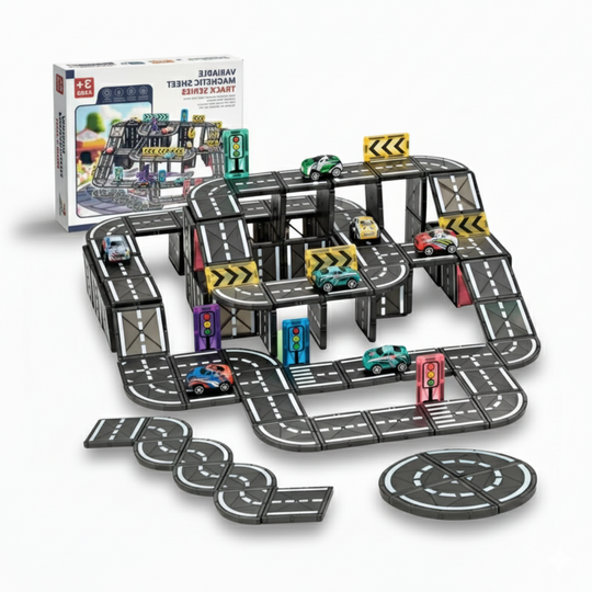 TrackMaster™ – Creatief & Leuk – Magnetische Bouwbaan Set