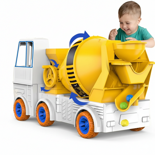 PowerMixer™ – Spin & Build Bouwtruck – Interactief Constructiespeelgoed
