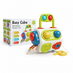 CuriousCube™ – Montessori Sensorische Activiteitenkubus voor Kinderen