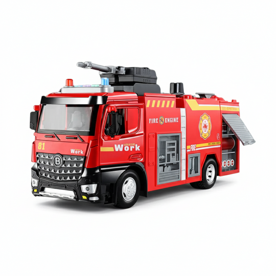 HeroRescue™ – Realistische Brandweerwagen Speelgoed – Actie, Licht & Waterplezier