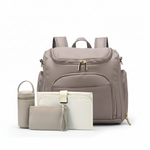 EliteCarry™ – Stijlvolle Leren Luiertas voor Ouders