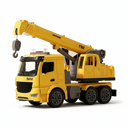MiniBuilders™ – Kraanwagen met Licht & Geluid – Interactief Bouwspeelgoed