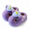UniCozy – Meisjes Eenhoorn Winterhuispantoffels met Pluche